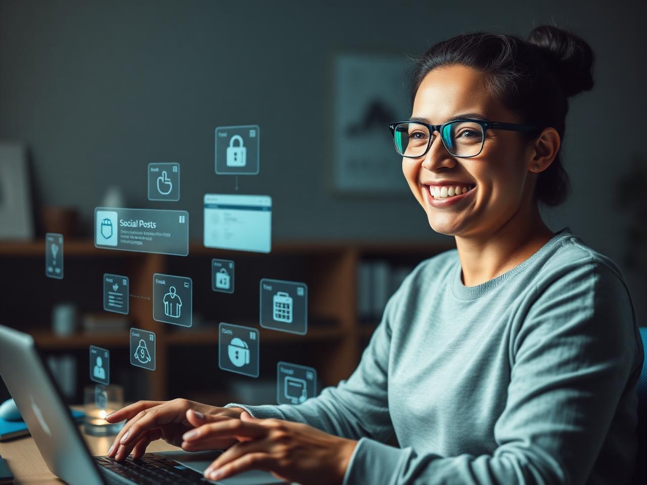 Entrepreneur running a business with Skyreach